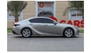 Lexus IS300 Premier Lexus IS300 2021 GCC under Warranty with Flexible Down-Payment/ Flood Free.