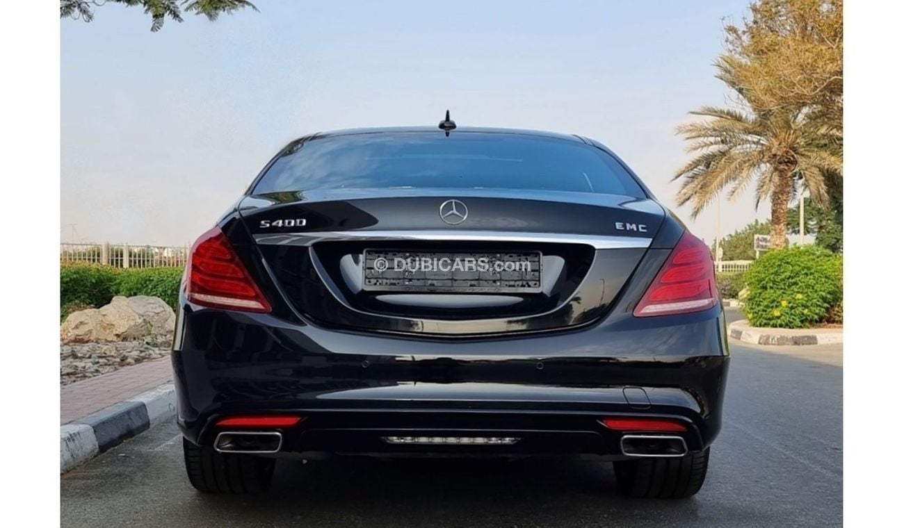 Mercedes-Benz S 400 EMC 3.0L-6CYL GCC Specification -Original Paint-Bank Finance Available