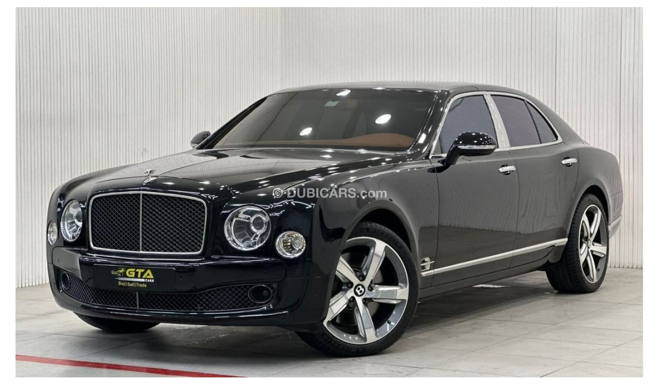 Bentley Mulsanne 2016 Bentley Mulsanne Speed, Full Service History, Low Kms, Excellent Condition, GCC