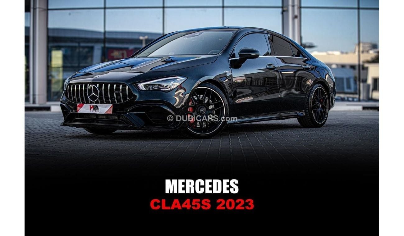 مرسيدس بنز CLA 45 S  AMG MERCEDES BENZ CLA45 s BLACK EDITION LOW MILAGE