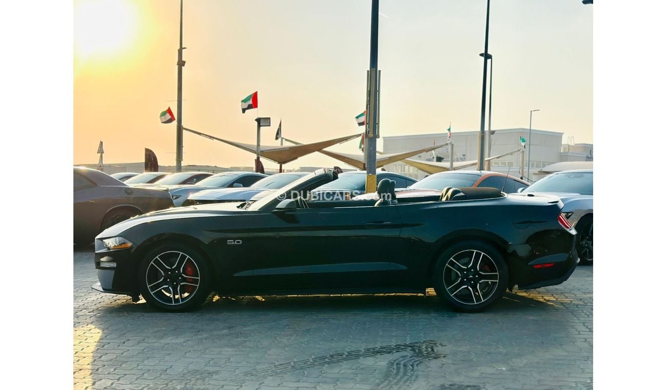 فورد موستانج GT Convertible | Monthly 1420/- | 0% DP | Digital Cluster | Leather Seats | # 49965