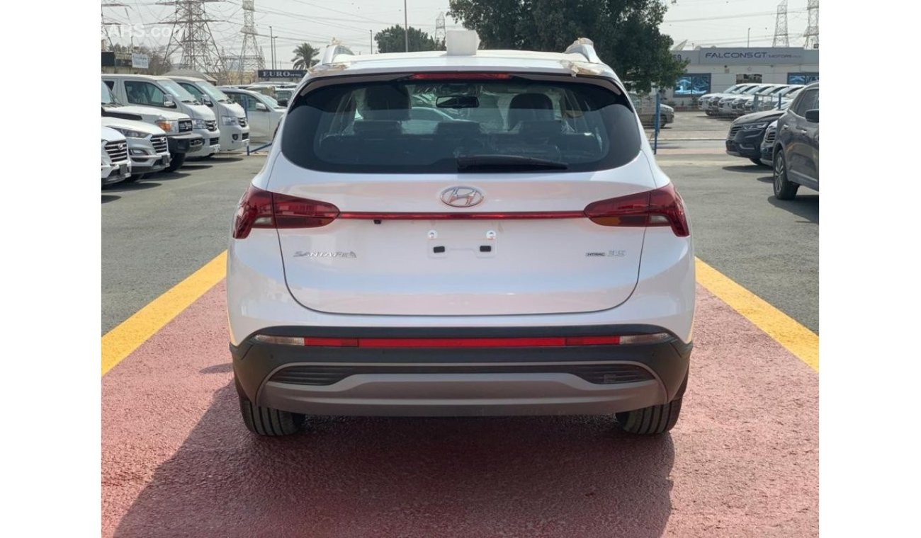 Hyundai Santa Fe HYUNDAI SANTAFE 3.5L, V6, NEW SHAPE, MODEL 2021 WHITE WITH BROWN INTERIOR, ONLY FOR EXPORT