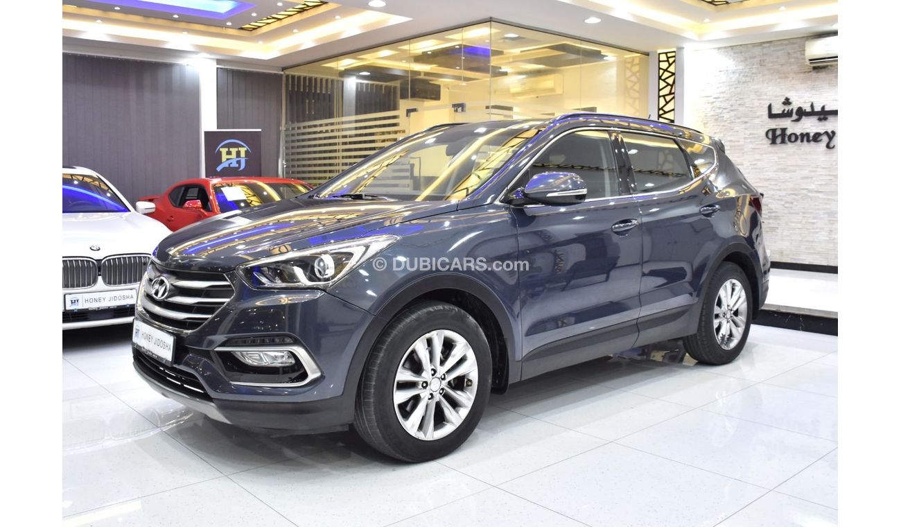 Hyundai Santa Fe EXCELLENT DEAL for our Hyundai SantaFe 4WD ( 2017 Model ) in Grey Color GCC Specs