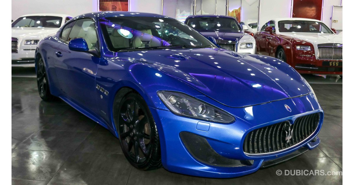 Maserati Granturismo Sport for sale AED 160,000. Blue, 2013