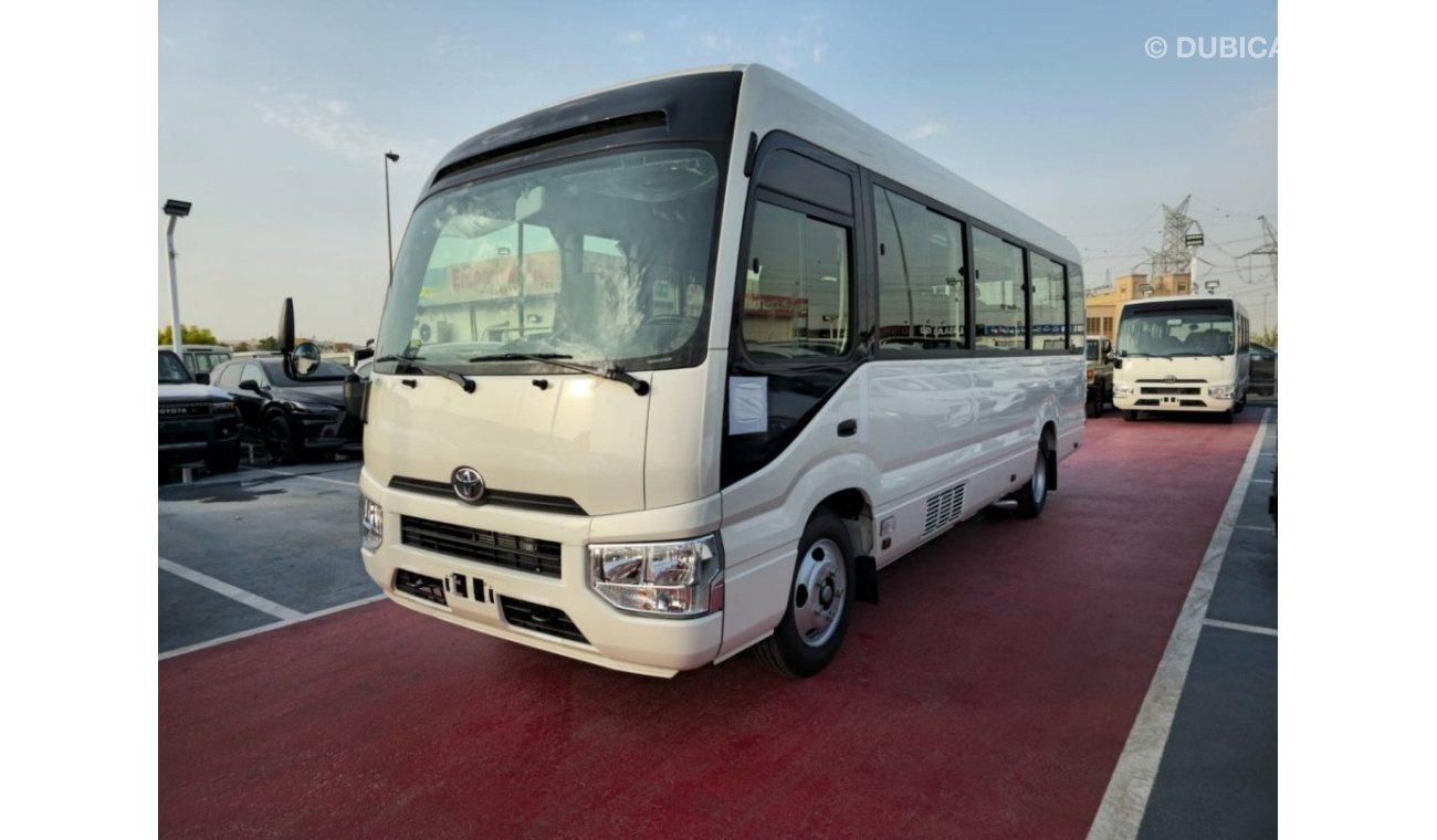 Toyota Coaster 2024 TOYOTA COASTER 4.0L DIESEL 22 SEATER WITH COOL BOX, CURTAINS, LUGGAGE RACK