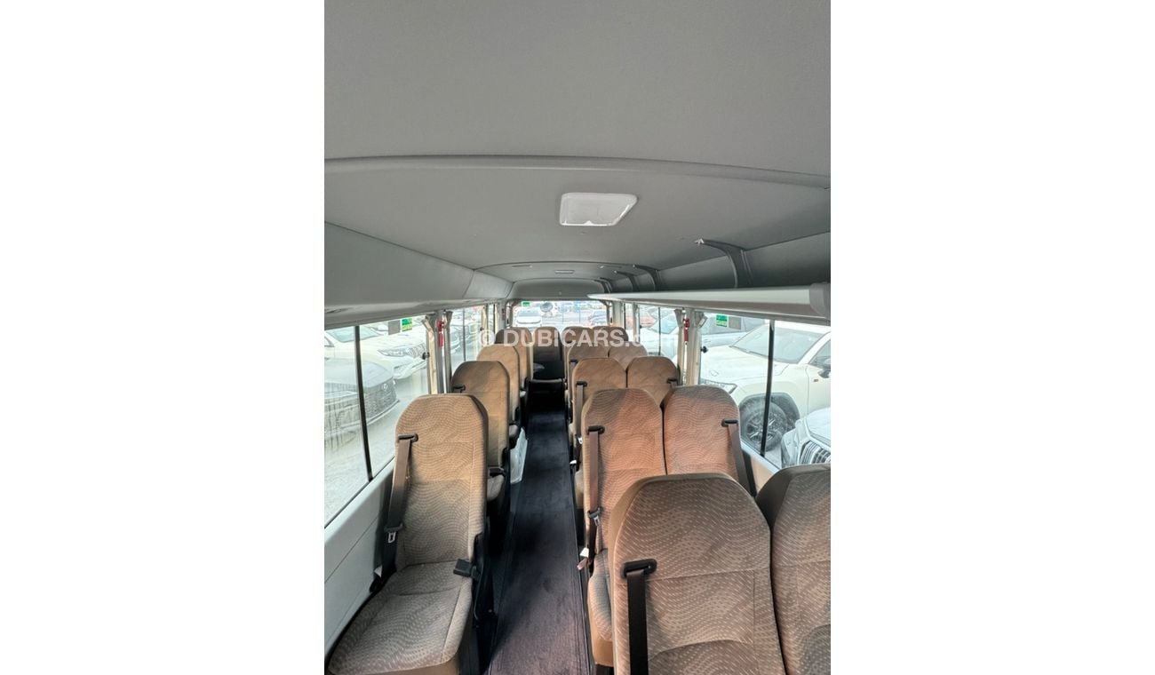 Toyota Coaster 2024 TOYOTA COSTER 4.0L DIESEL WITH COOLBOX, LUGGAGE RACK, CURTAINS, 22 SEATS MT