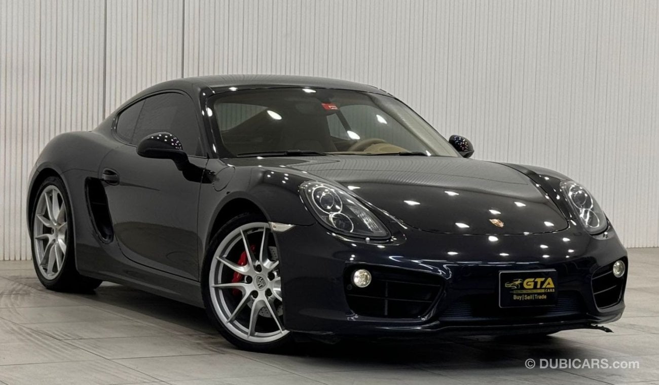 بورش كايمان أس 2014 Porsche 718 Cayman S, Full Porsche Service History, GCC