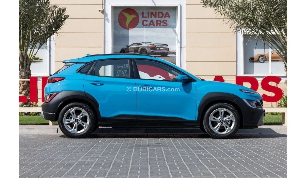 Hyundai Kona Hyundai Kona 2023 GCC under Agency Warranty with Flexible Down-Payment.