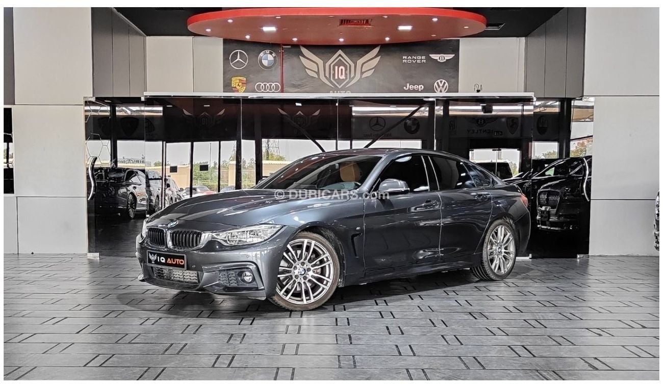 BMW 430i M Sport AED 1,300 P.M | 2017 BMW 430i M-SPORT | UNDER WARRANTY | GCC | SUNROOF