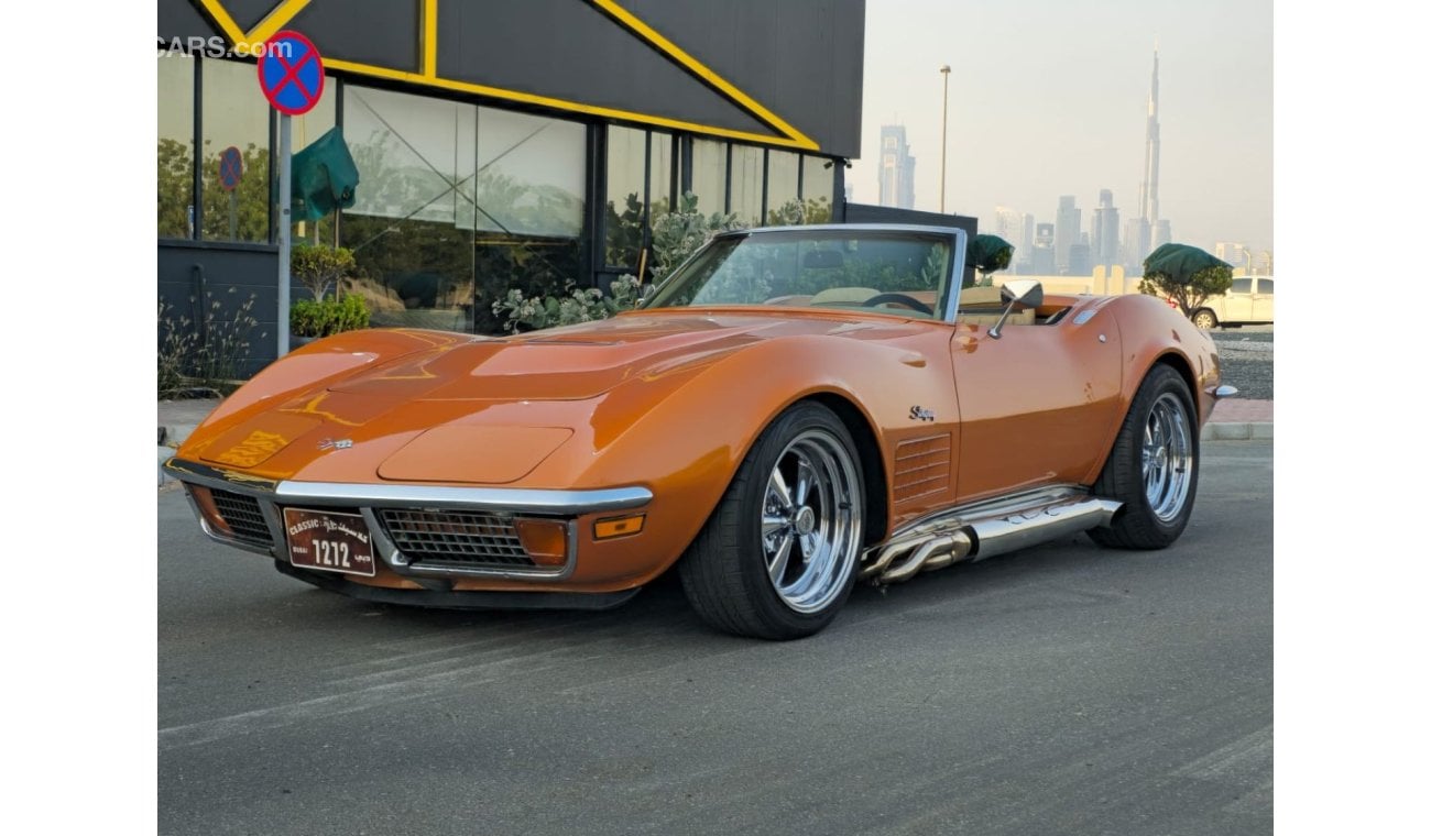 شيفروليه كورفت Chevrolet Corvette Stingray 1972 all original automatic 98,000 Miles US Import