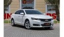 Chevrolet Impala LT Chevrolet Impala 2016 GCC under Warranty with Flexible Down-Payment.