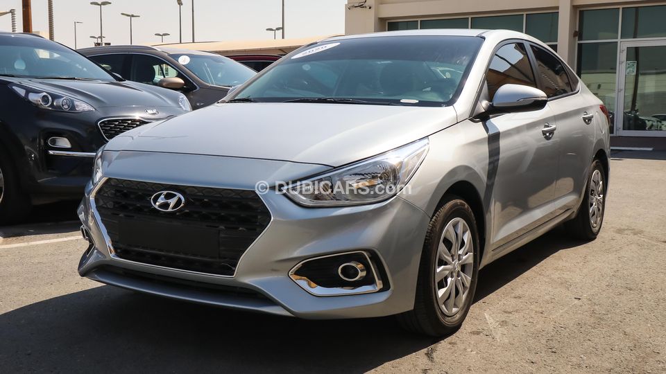 Hyundai Accent for sale: AED 40,000. Grey/Silver, 2020