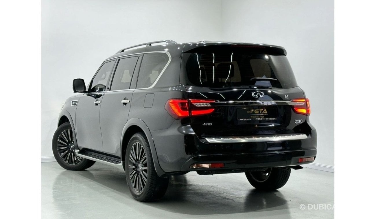 إنفينيتي QX80 الإصدار الأسود 8 2022 Infiniti QX80 Black Edition, 2027 Infiniti Warranty, 2029 Infiniti Service Pac