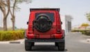 مرسيدس بنز G 63 AMG 4X4² MAGNO RED MARVEL WITH AMG NIGHT PACKAGE II, BURMESTER SURROUND SYSTEM