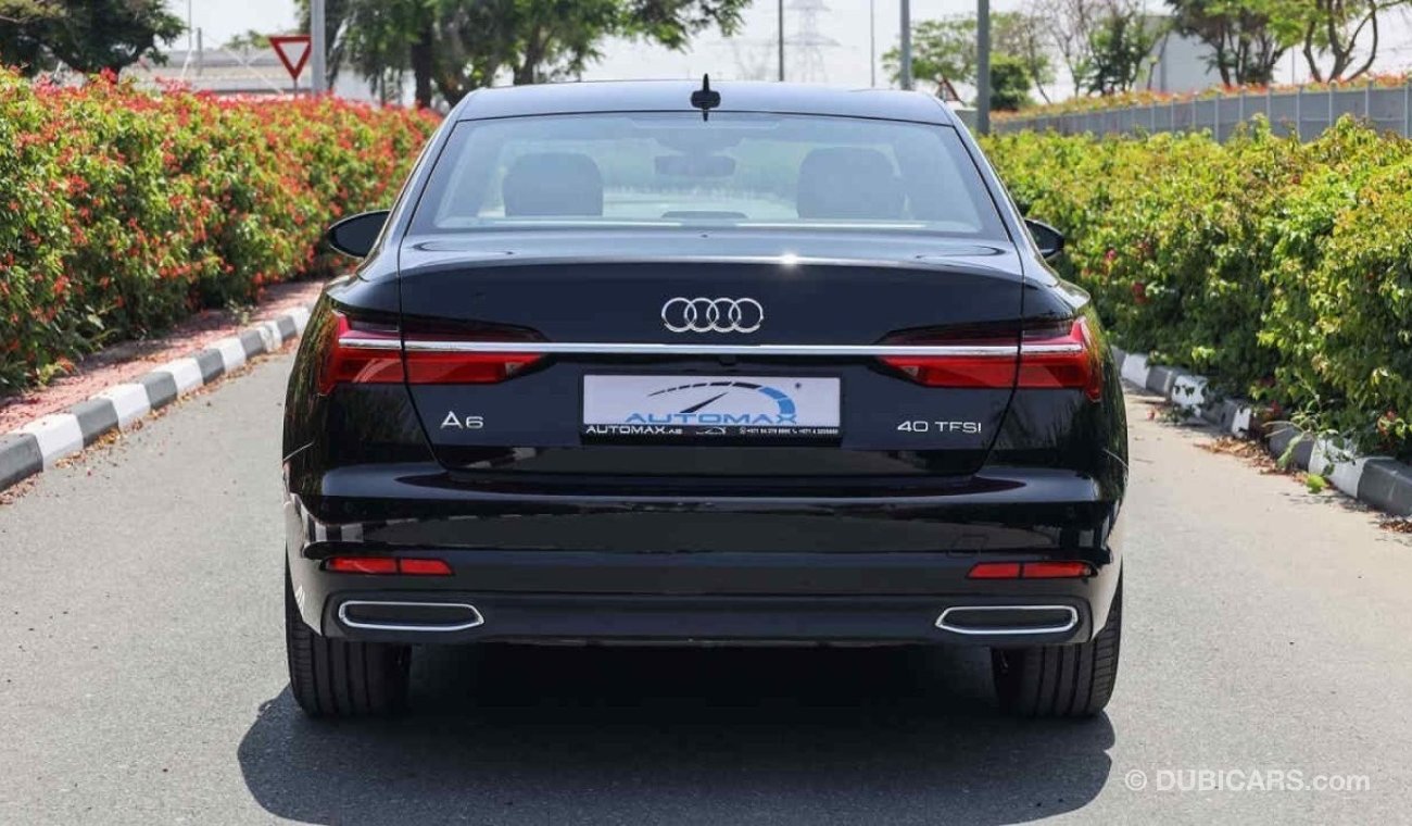 أودي A6 40 TFSI 2.0L I4 FWD , 2023 GCC , With 2 Yrs Warranty & 4 Years Service @Official Dealer