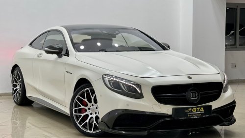 Mercedes-Benz S 65 AMG Coupe 2015 Mercedes S 65 AMG With Brabus Kit, Service History, Warranty, GCC