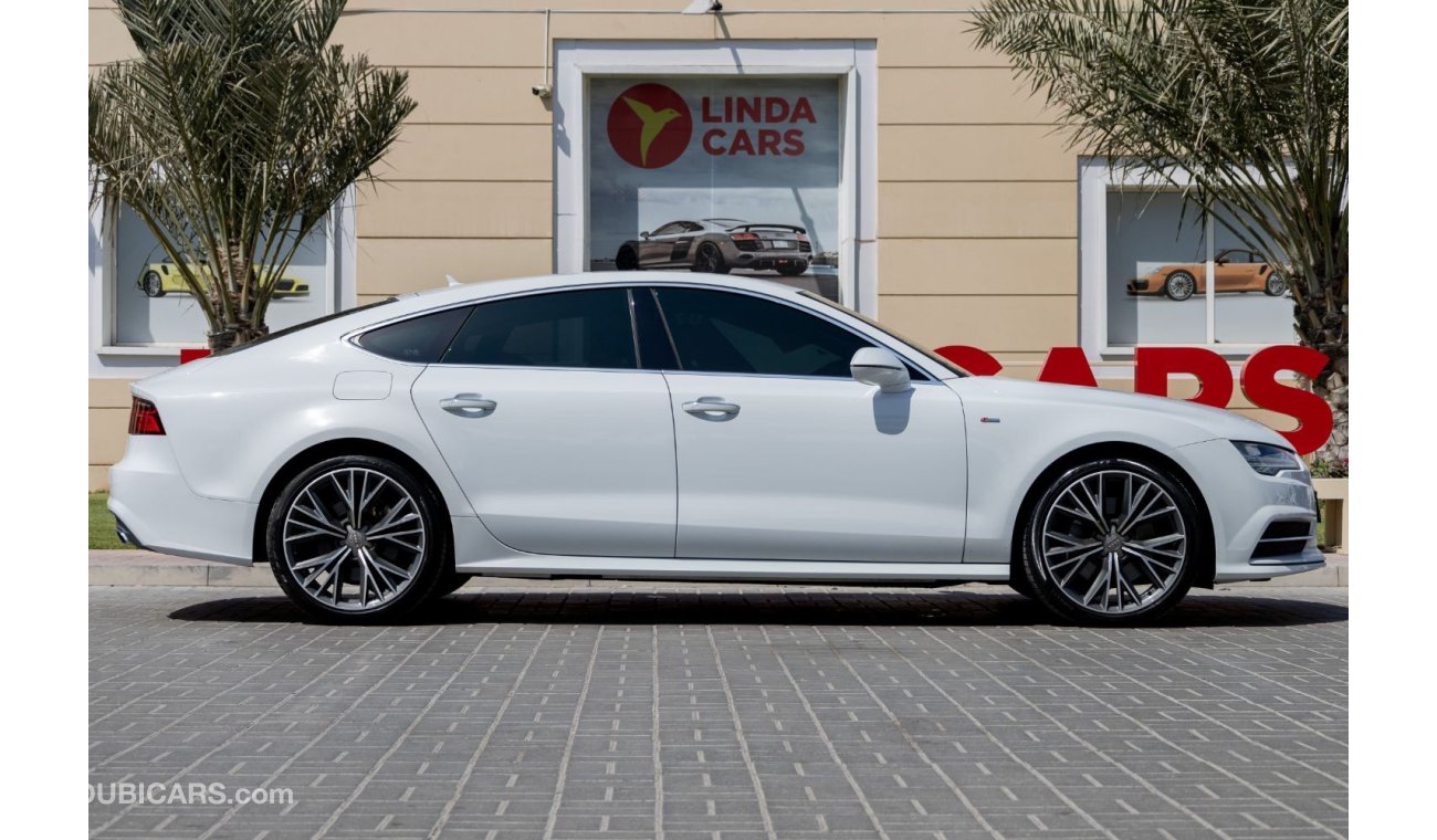 أودي A7 Audi A7 35FSI Quattro S-line 2018 GCC under Warranty with Flexible Down-Payment.