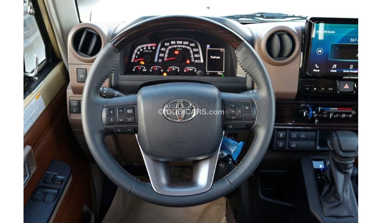 تويوتا لاند كروزر بيك آب 2024 TOYOTA LAND CRUISER 79 SINGLE CAB PICKUP S-DLX 2.8L TURBO DIESEL 4WD AT