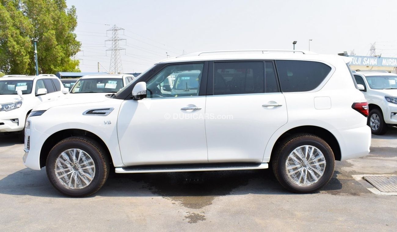 Nissan Patrol LE New Nissan Patrol LE for sale from Central Motors in Dubai. White 2022 model. The car has automat