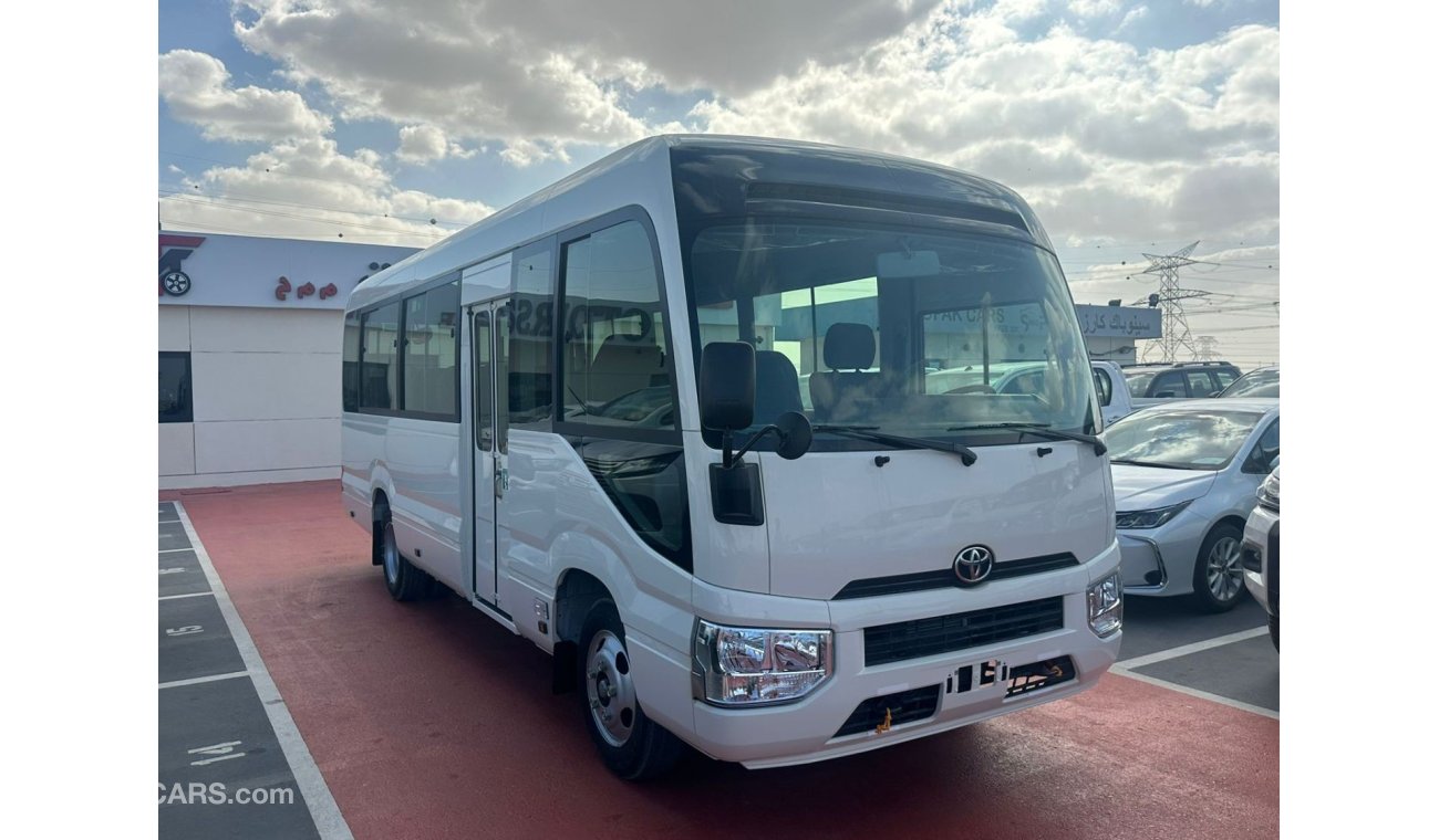 Toyota Coaster TOYOTA COASTER 4.0 MT 22 SEATS WITH COOLBOX WHITE 2023