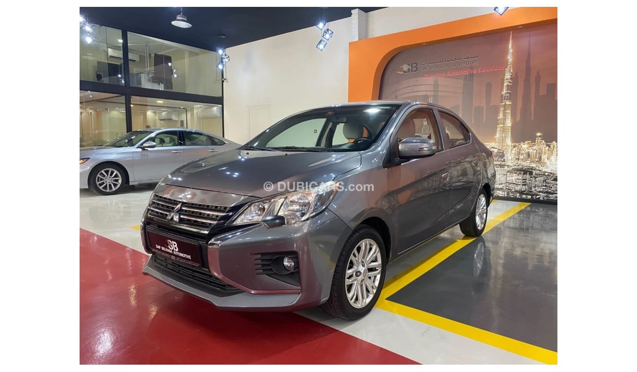 Mitsubishi Attrage AED 575 EMi @ 0% DP | Mitsubishi Attrage | 2021 | 1.2L | GCC | Sedan | Under Warranty |