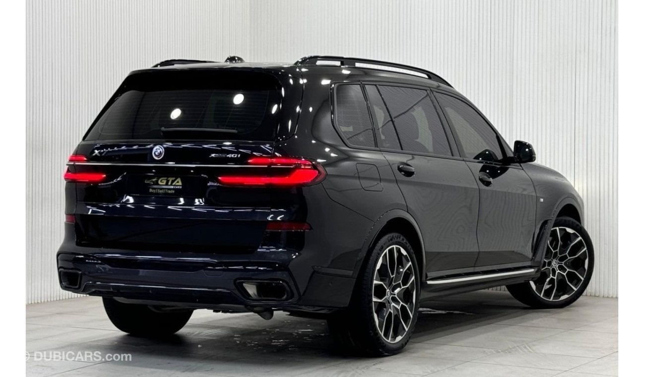 بي أم دبليو X7 2023 BMW X7 xDrive40i M-Sport Pro, Feb 2028 BMW Warranty + Service Pack, Full Options, GCC