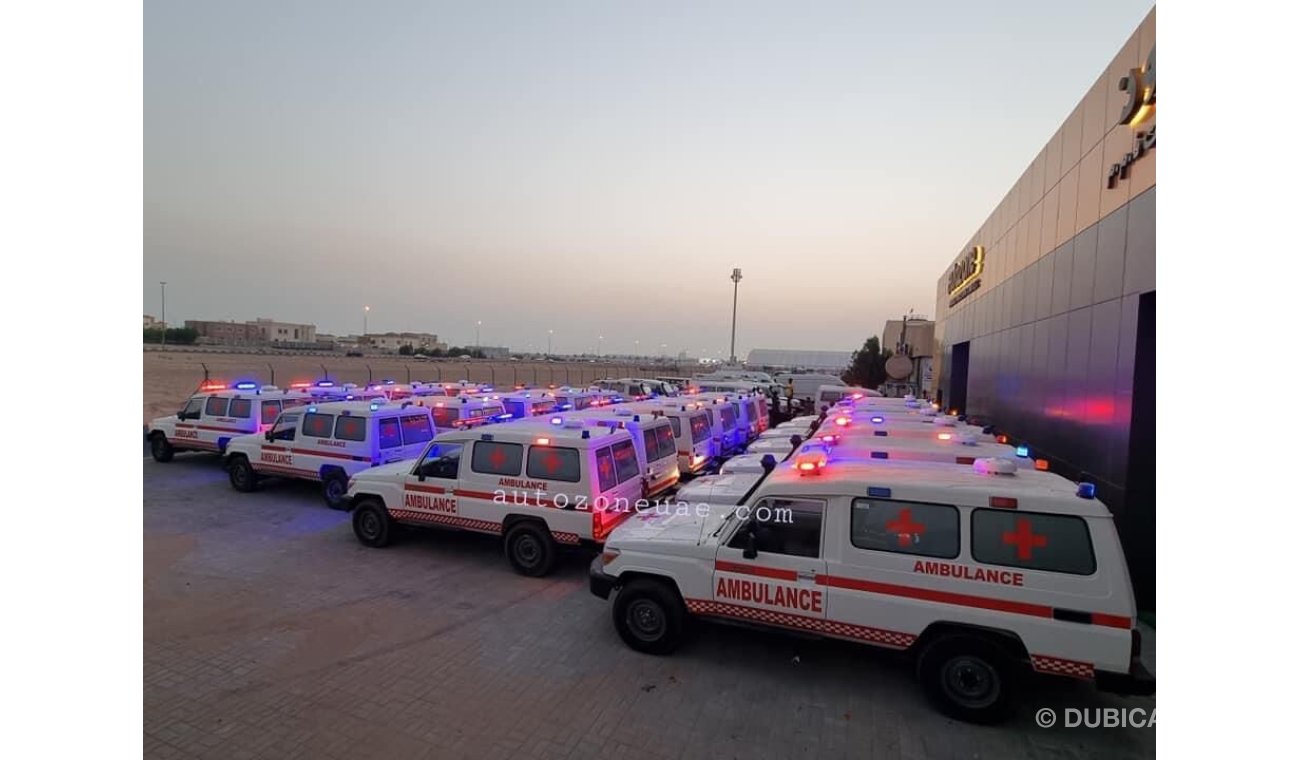 تويوتا لاند كروزر هارد توب Ambulance