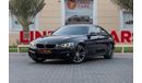 بي أم دبليو 430i M Sport 2.0L BMW 430i M-Sport Gran Coupe 2019 GCC under Agency Warranty and Service Contract with Fl