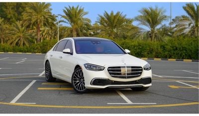 Mercedes-Benz S 580 3years warranty, 2 years service, free registration, contact number 0507273386