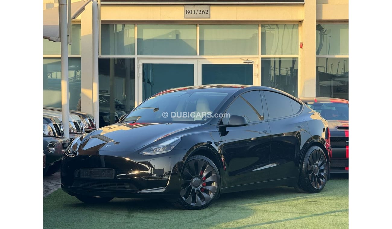 Tesla Model Y TESLA MODEL Y  PERFORMANCE GCC 2024 SERVICE HISTORY UNDER WARRANTY