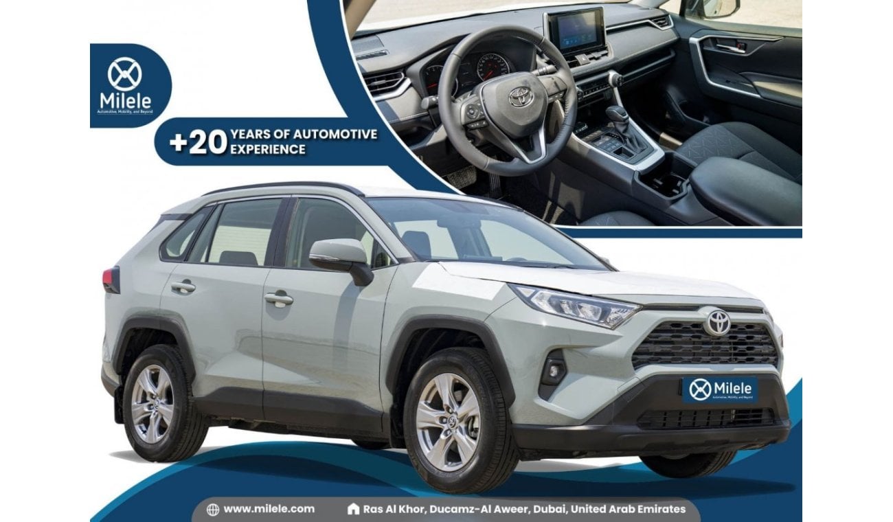 تويوتا راف ٤ 2.0L PETROL 4X4 - KHAKI: WITH PUSH START, REAR CAM, MULTI TERRAIN MODES