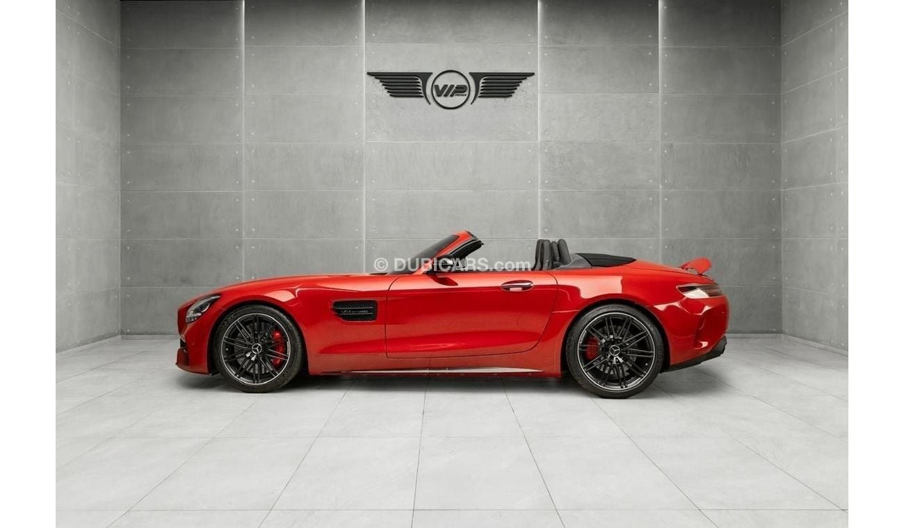 مرسيدس بنز AMG GT C Roadster | 2020 | GCC Specs | Full Options | Warranty | Low Mileage