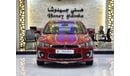 Mitsubishi Lancer EX EXCELLENT DEAL for our Mitsubishi Lancer EX ( 2016 Model ) in Red Color GCC Specs