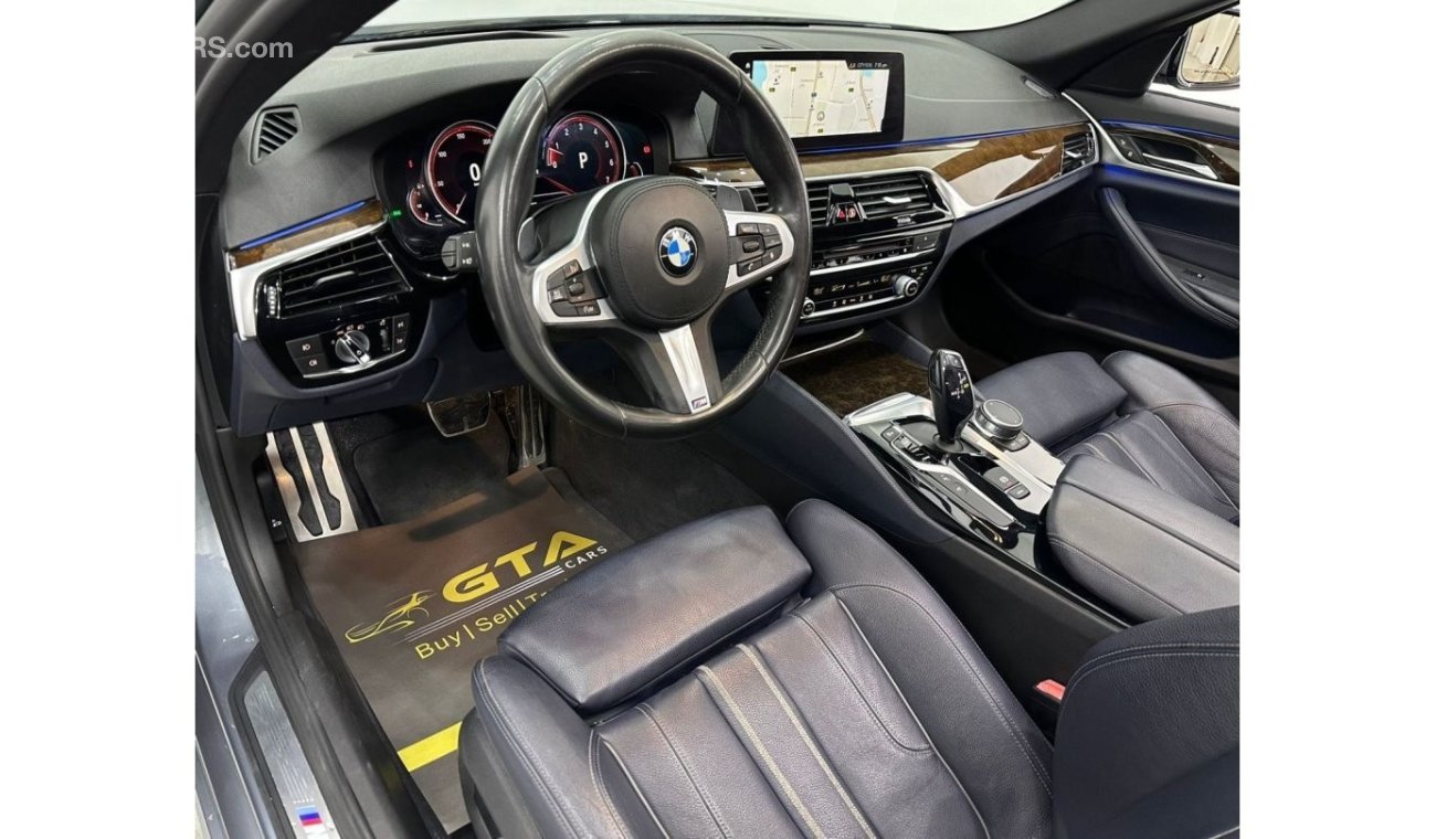 بي أم دبليو 530i M سبورت 2019 BMW 530i M-Sport, Warranty, Full BMW Service History, GCC