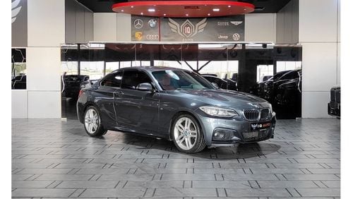 BMW 230i AED 1,100 P.M | 2017 BMW 230i M-SPORT COUPE | UNDER WARRANTY | ORIGINAL PAINT | GCC | SUNROOF