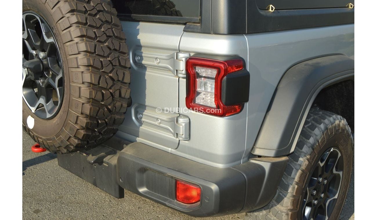 جيب رانجلر JEEP WRANGLER RUBICON 2WD - 3.6L PETROL - AUTOMATIC TRANSMISSION -  SILVER