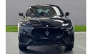 Maserati Levante 3.8 V8 Ultima Nero Ribelle RIGHT HAND DRIVE