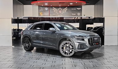 Audi Q8 55 TFSI quattro S-Line AED 2,600 P.M | 2019 AUDI Q8 S-LINE | UNDER WARRANTY | GCC | 55 TFSI QUATTRO