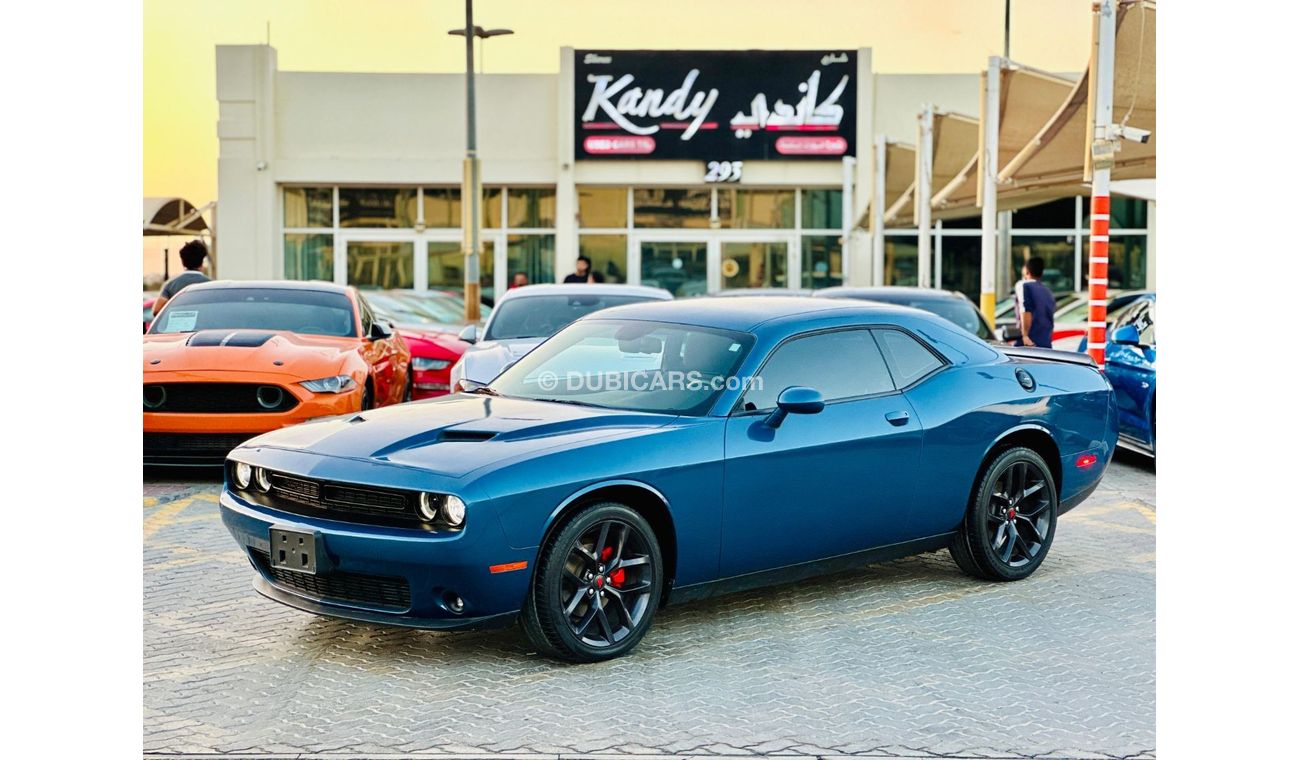 دودج تشالينجر SXT 3.6L | Monthly AED 1260/- | 0% DP | Blindspot | Touch Screen | Cruise Control | # 08236