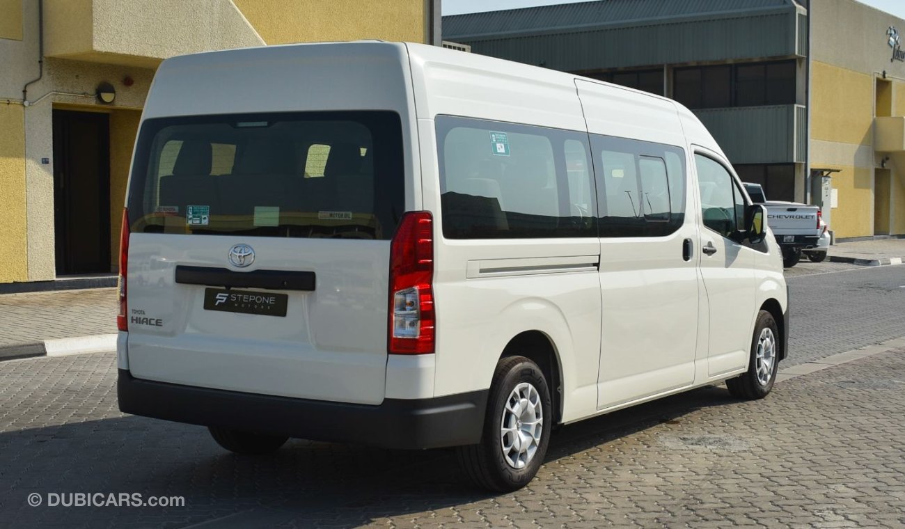 تويوتا هاياس TOYOTA HIACE 3.5L PETROL V6 13 SEATER DX M/T WITH REAR HEATER