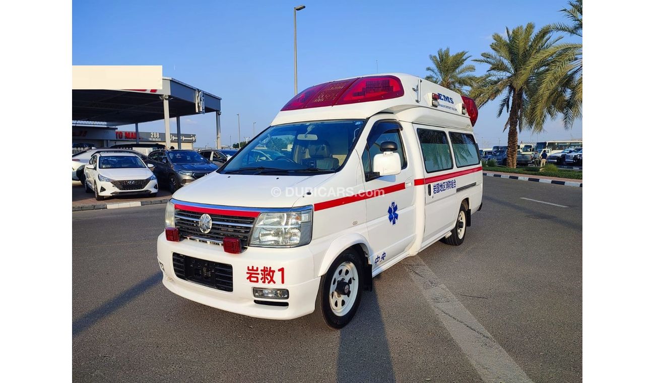 نيسان ايلغراند FPWGE50-005538 || NISSAN	ELGRAND AMBULANCE || PETROL || RHD	AUTO ||  only export