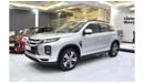 Mitsubishi ASX EXCELLENT DEAL for our Mitsubishi ASX ( 2020 Model ) in Silver Color GCC Specs