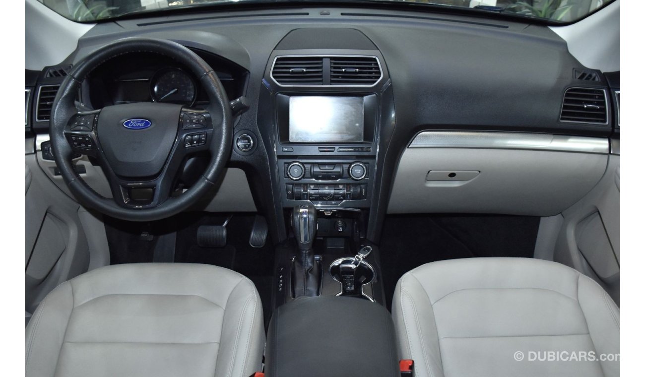 فورد إكسبلورر EXCELLENT DEAL for our Ford Explorer XLT 4WD ( 2018 Model ) in Grey Color GCC Specs