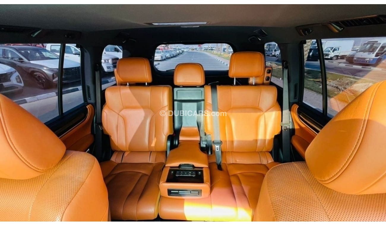 Lexus LX570 5700CC PETROL | SUNROOF | 4WD | LHD | FULL OPTION | PREMIUM ORANGE LEATHER SEATS