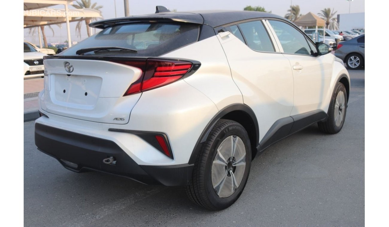 تويوتا CHR 1.2L,AWD, LEATHER SEAT, ELECTRIC SEAT, JBL SOUND SYSTEM, ALLOY WHEELS, 2023 FOR EXPORT ONLY