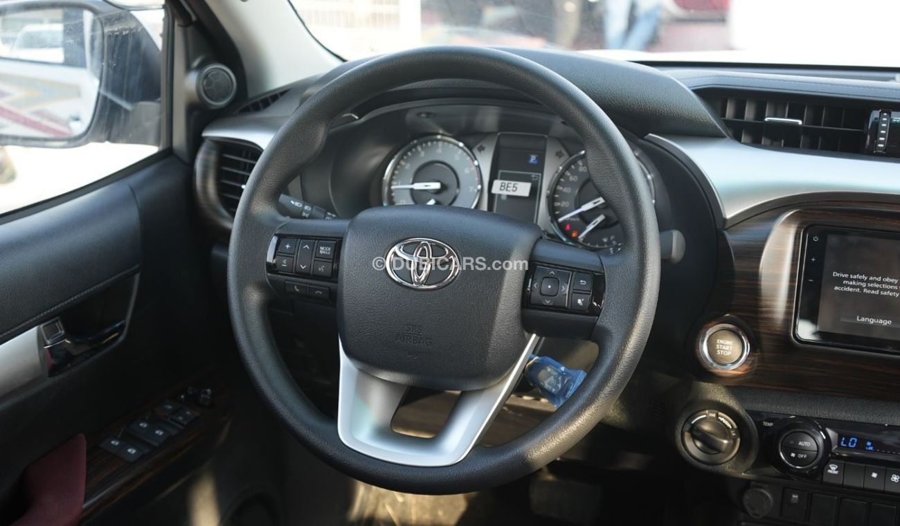 تويوتا هيلوكس TOYOTA HILUX DC 2.7L 4X4 PETROL, A/T, MY25 FULL OPTION WITH PUSH START