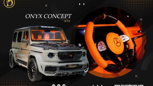 Mercedes-Onyx G7X G7X ONYX Concept | 3-Year Warranty and Service