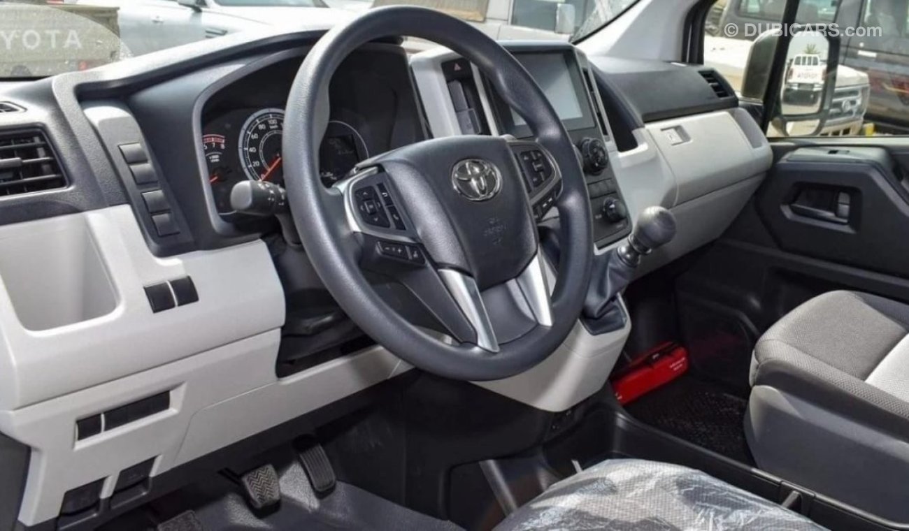 تويوتا هاياس 2025 Toyota Hiace DX 13-Seater 3.5L V6 Petrol M/T (3-Point Seatbelts) Only For Export