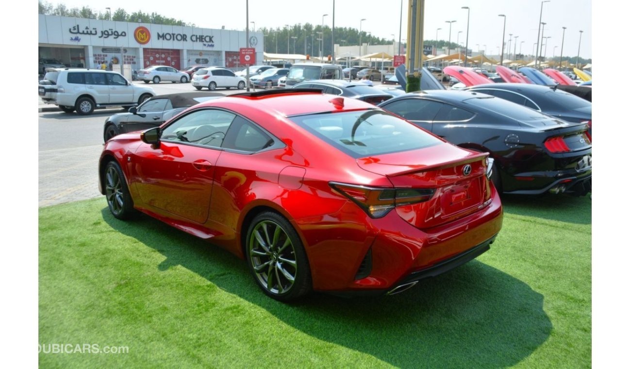 Lexus RC350 F Sport LUXUS /RC350**2022//FULL OPITION//NICE COLOR//CASH OR 0% DOWN PAYMENT