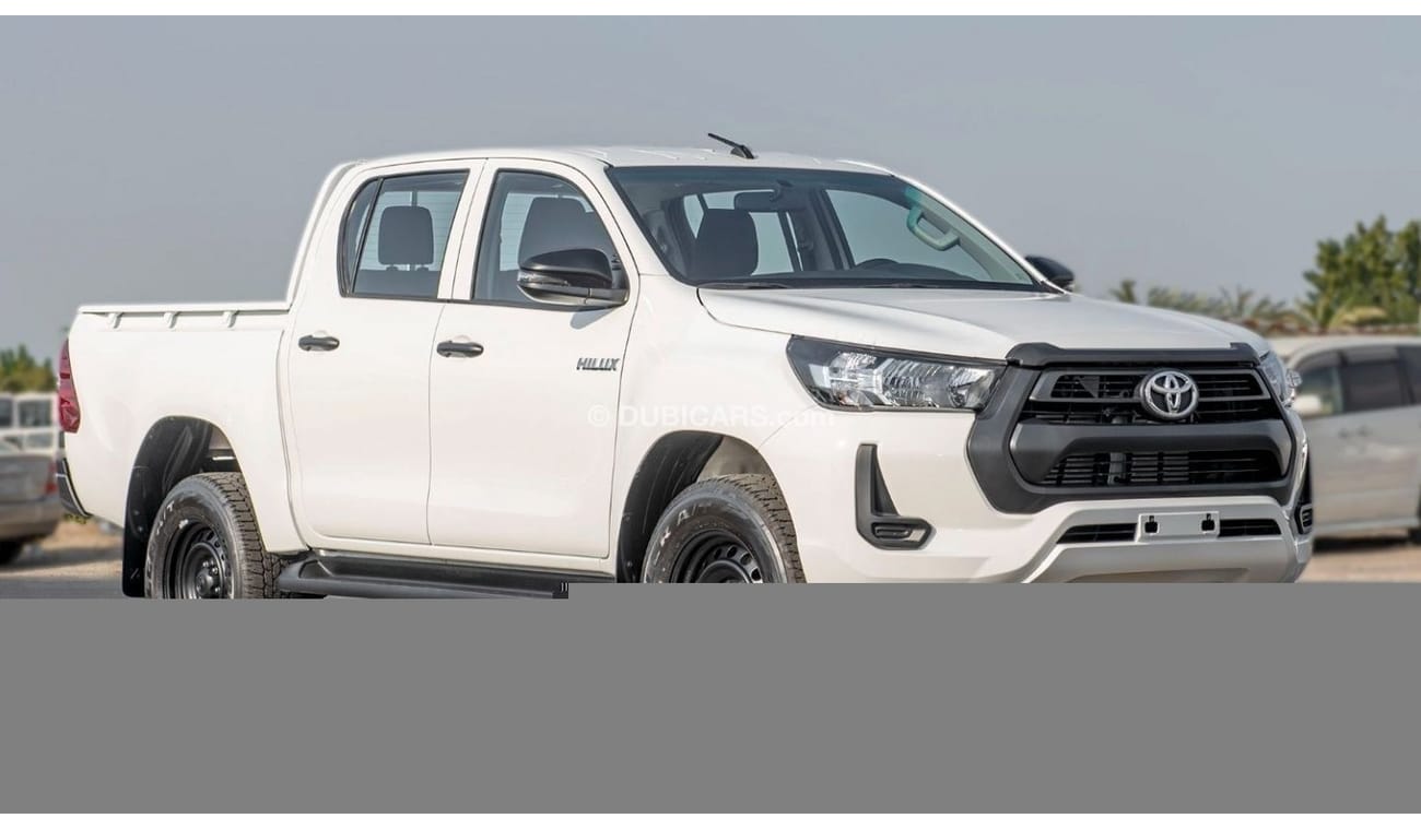 Toyota Hilux (LHD) TOYOTA HILUX DC 2.4D MT 4X4 P.WINDOW MY2024– WHITE